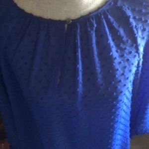 JCrew Swiss Dot Blouse